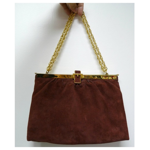 Lisette Clutch Purse - Etsy VTG 60s Lisette leather handbag / clutch